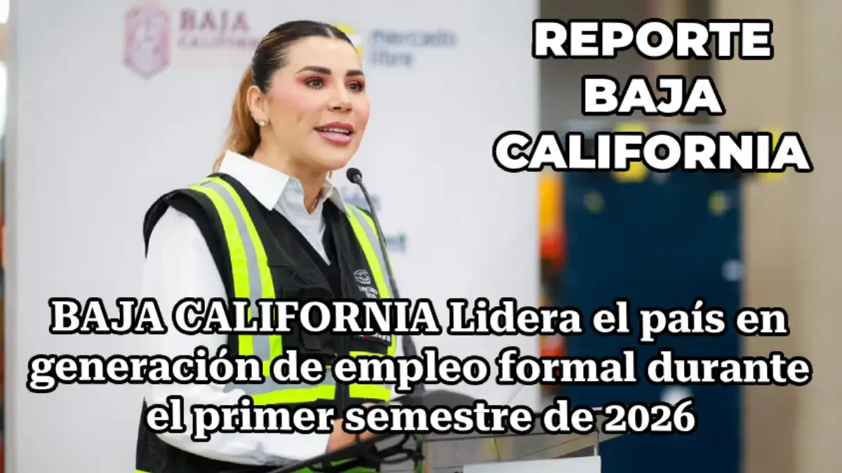 BAJA CALIFORNIA Lidera el país en generación de empleo formal durante el primer semestre de 2026