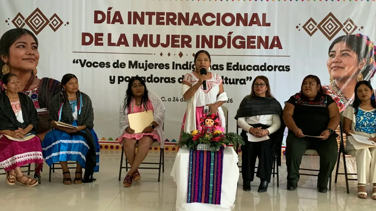 LAS “VOCES DE MUJERES INDÍGENAS EDUCADORAS Y PORTADORAS DE LA CULTURA” SUENAN EN ENCUENTRO ESTATAL
