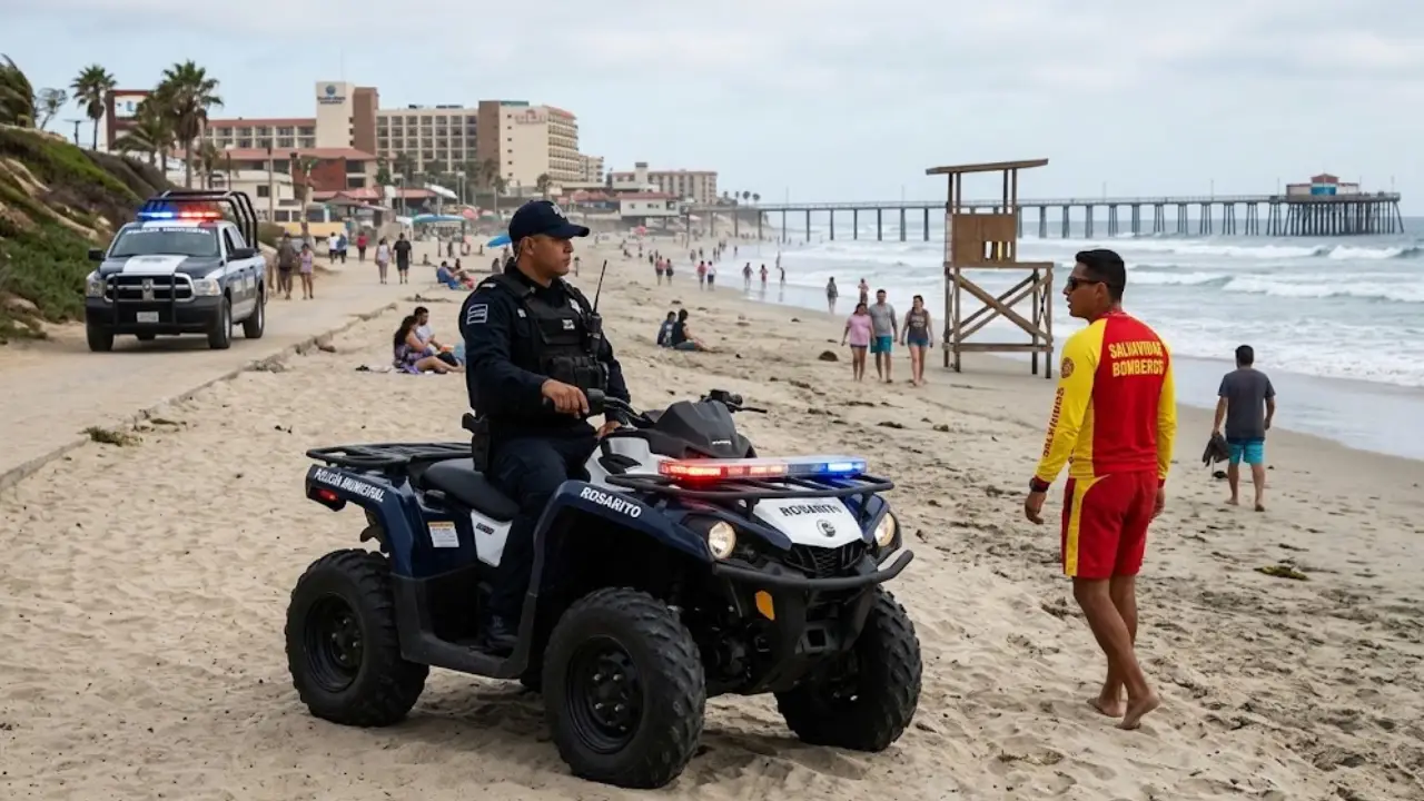 Refuerzan operativos de vigilancia en la franja costera para el fin de semana